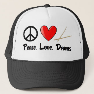 Boné Paz, amor, e cilindros
