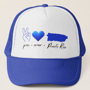 Boné Paz Amor Porto Rico