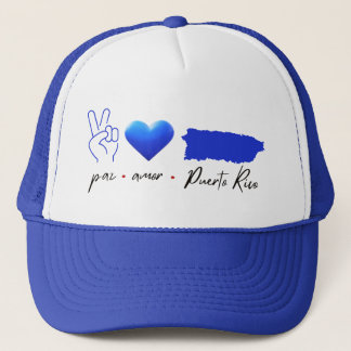 Boné Paz Amor Porto Rico