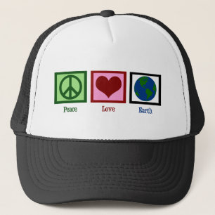 Boné Paz e amor Terra