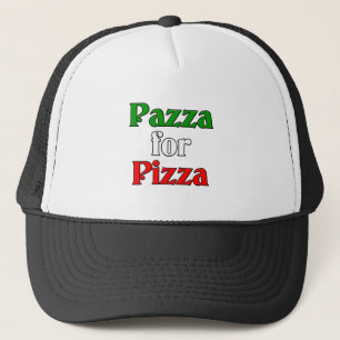 Boné Pazza para a pizza