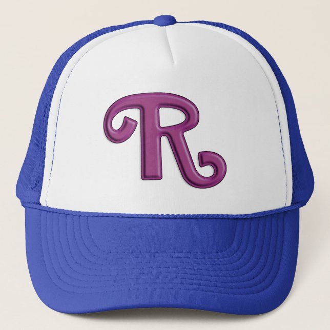 Boné Pearple - Letra "R" (Frente)