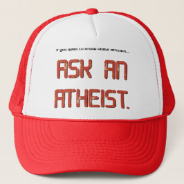 Boné Peça e atheist.