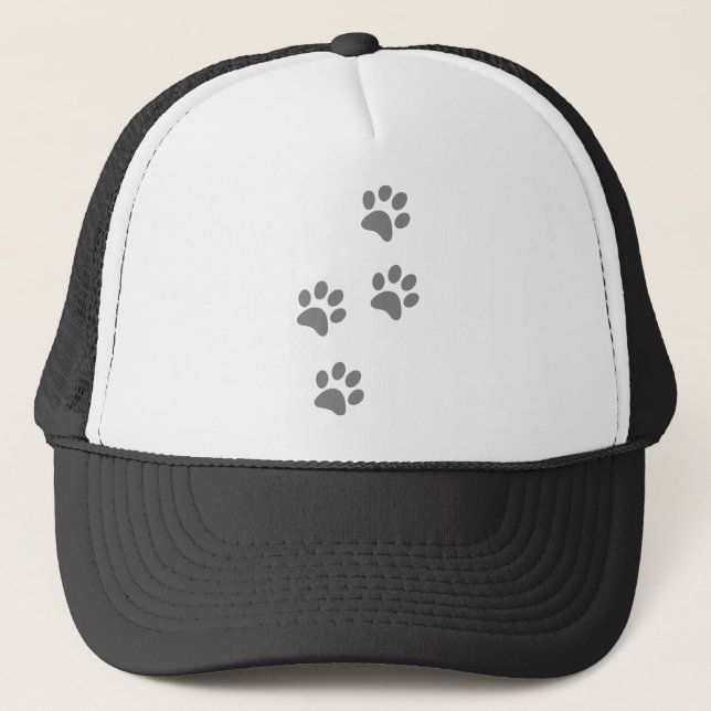 Boné Pegadas de Gato de Cachorro (Frente)