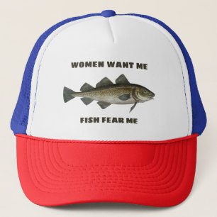 Boné Peixes me temem