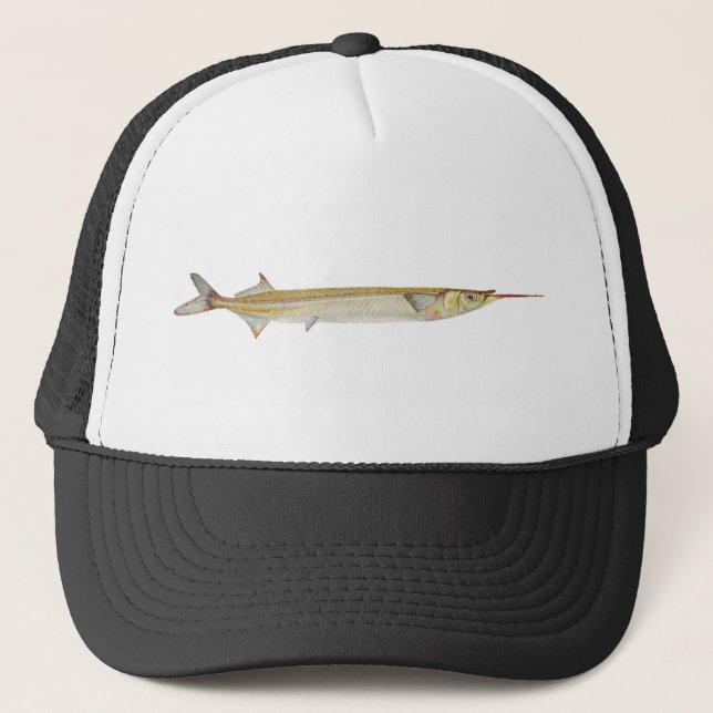 Boné Peixes - peixe-agulha - intermedius de (Frente)