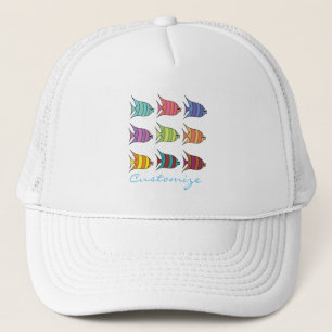 Boné Peixes Tropicais Multicoloridos Thunder_Cove