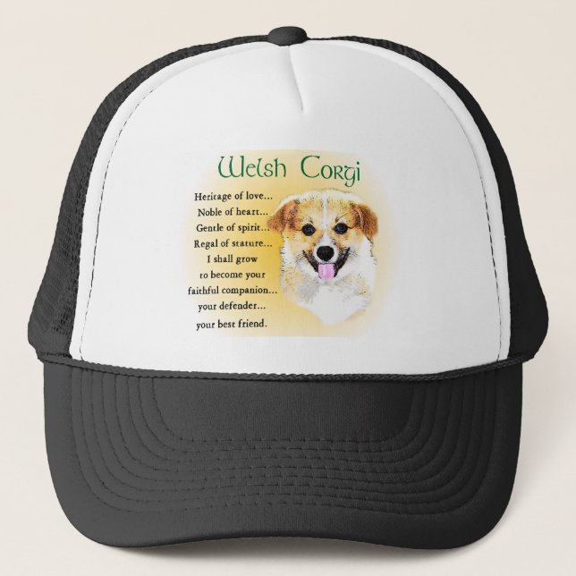 Boné Pembroke Welsh Corgi Gifts (Frente)