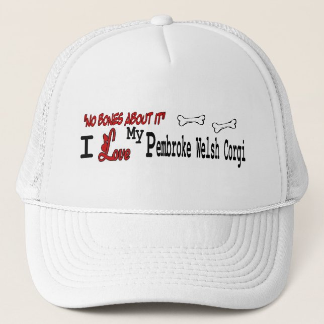 Boné Pembroke Welsh Corgi (I Love) Hat (Frente)