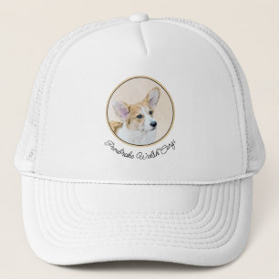 Boné Pembroke Welsh Corgi - Pintura Original para Cacho