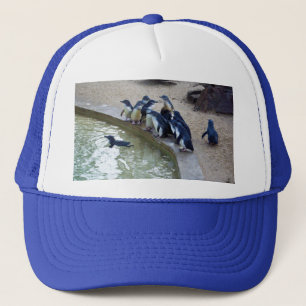Boné Penguin Relay: Equipe de Natação de Pinguins