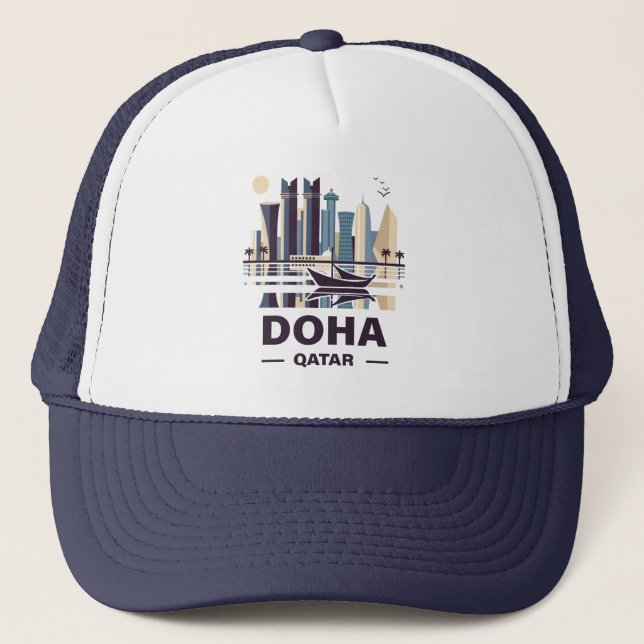 Boné Península da Arábia Saudita de Doha (Frente)