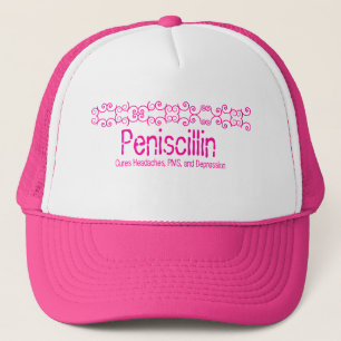 Boné Peniscillin, dores de cabeça das curas, PMS, e