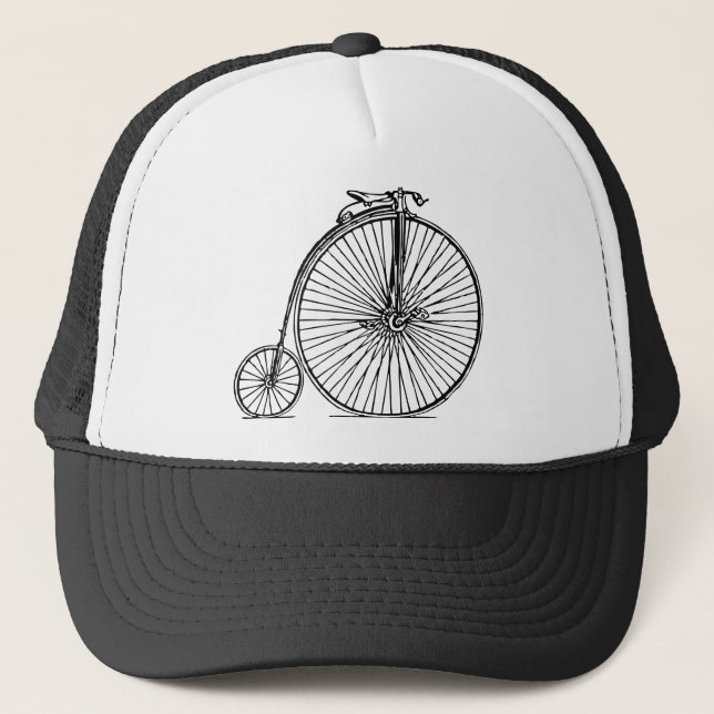 Boné Penny Farthing - Preto (Frente)