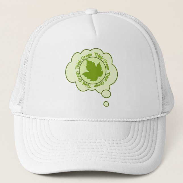 Boné Pense verde - escolha a cor (Frente)