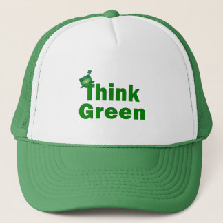 Boné Pense verde Hat