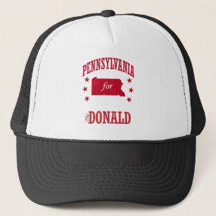 BONÉ PENSILVÂNIA PARA DONALD TRUMP