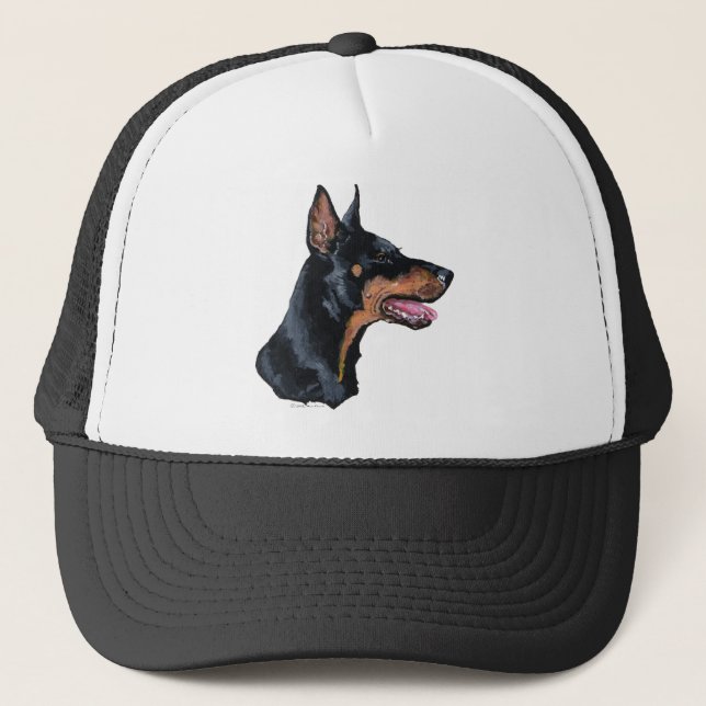 Boné Perfil do Dobermann (Frente)