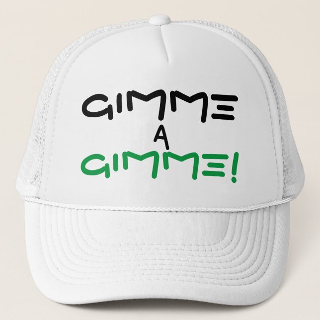 Boné Perfusão de Golf GIMME UM GIMME (Frente)