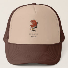 Boné Personalidade Café em Primeiro Lugar Gorro de Cami