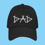 Boné Personalização da Tipografia Moderna Legal e Simpl<br><div class="desc">Pai Simples e Legal Tipografia Moderna Personalizada Boné Bordered Baseball apresenta o simples texto bordado "Pai". Perfeito como presente para pai para Dia de os pais,  Natal,  aniversário e muito mais. Criado pelo Evco Studio www.zazzle.com/store/evcostudio</div>