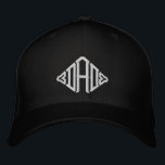 Boné Personalização da Tipografia Moderna Simples do pa<br><div class="desc">Pai Simples Tipografia Moderna Personalizada Boné Bordered Baseball apresenta o simples texto bordado "Pai". Perfeito como presente para pai para Dia de os pais,  Natal,  aniversário e muito mais. Criado pelo Evco Studio www.zazzle.com/store/evcostudio</div>