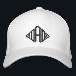 Boné Personalização da Tipografia Moderna Simples do pa<br><div class="desc">Pai Simples Tipografia Moderna Personalizada Boné Bordered Baseball apresenta o simples texto bordado "Pai". Perfeito como presente para pai para Dia de os pais,  Natal,  aniversário e muito mais. Criado pelo Evco Studio www.zazzle.com/store/evcostudio</div>