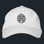 Boné Personalização da Tipografia Moderna Simples do pa<br><div class="desc">Pai Simples Tipografia Moderna Personalizada Boné Bordered Baseball apresenta o simples texto bordado "Pai". Perfeito como presente para pai para Dia de os pais,  Natal,  aniversário e muito mais. Criado pelo Evco Studio www.zazzle.com/store/evcostudio</div>