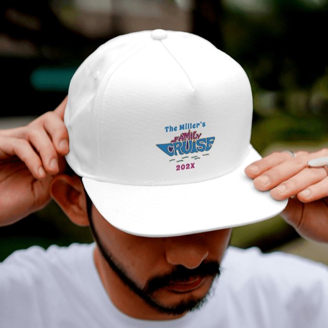 Boné Personalização de Arte de Palavras Cruzadas da Fam (Criador carregado)