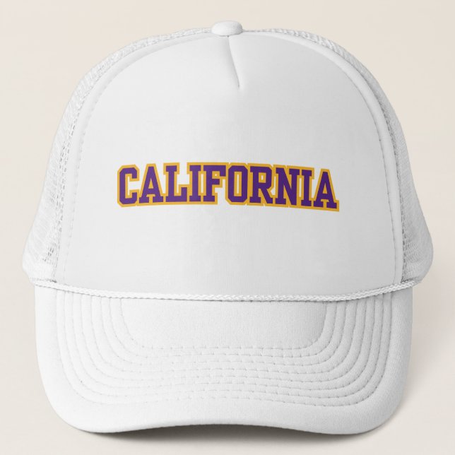 Boné Personalização do Orgulho Estadual da Califórnia (Frente)