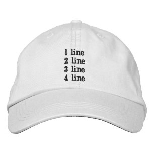 Boné Personalizado Ajustável Faça Você Mesmo