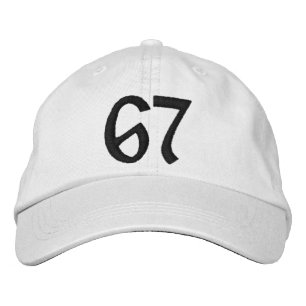 Boné Personalizado bordado 67 seis sete