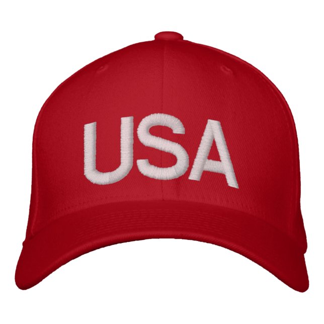 BONÉ Personalizado de Baseball EUA TRUMP (Frente)