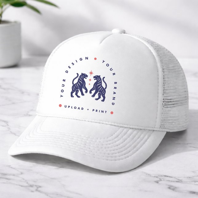 Boné Personalizado de Caminhão | Upload da sua art (Upload your artwork and turn this hat into custom merch, team workwear, or a stylish gift)