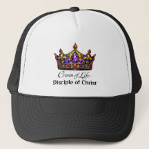 Boné Personalizado de Caminhoneiro Cristão Coroa d