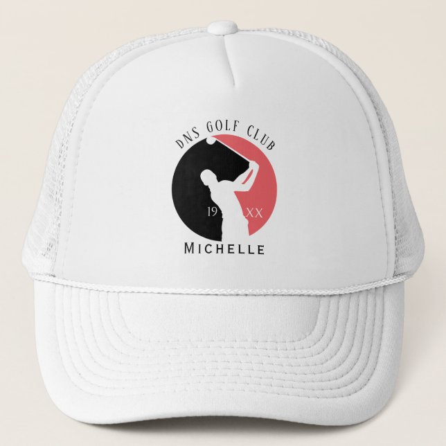 Boné Personalizado de Golfe Classic Trucker (Frente)