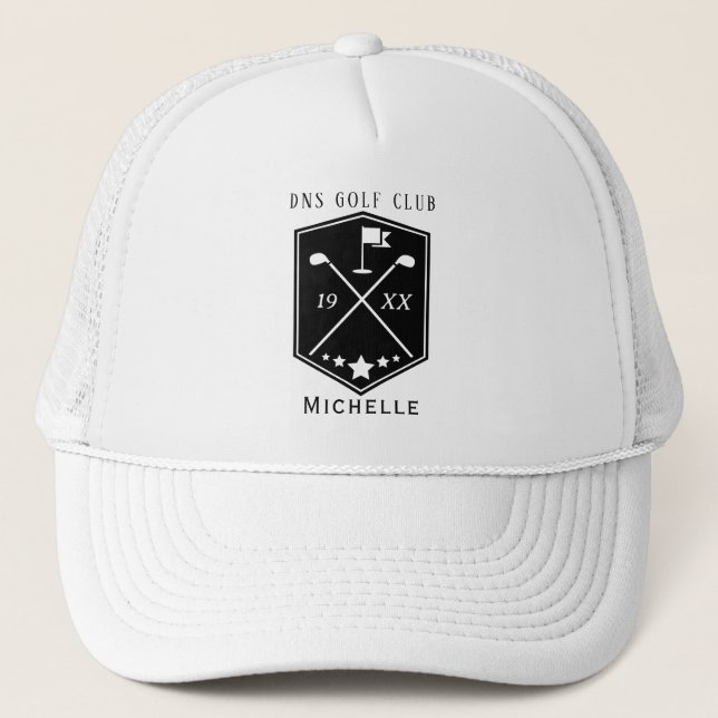 Boné Personalizado de Golfe Classic Trucker (Frente)