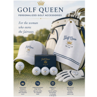 Boné Personalizado de Golfe para Ela