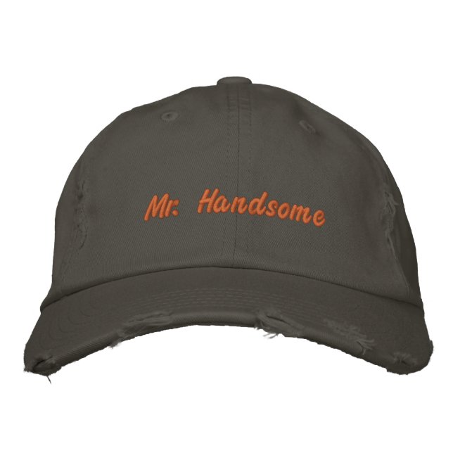 Boné Personalizado Estampado Mr. Handsome Frente V (Frente)