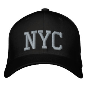 Boné Personalizado NYC Preto e Rosa