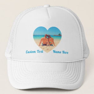 Boné Personalizado o Chapéu Fotográfico com Nome de Tex