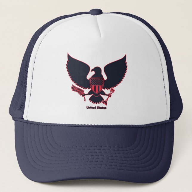 Boné Personalizado para Remix de Águia Grande dos Estad (Frente)