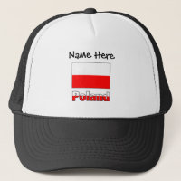 Personalizado Polônia e Bandeira Polonesa 