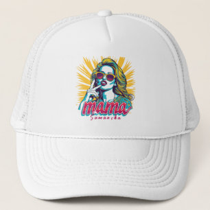Boné Personalizado Retro Mama Pop Art (5)