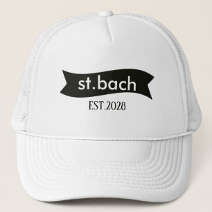 Boné Personalizado Seu Próprio logotipo E Texto Moderno
