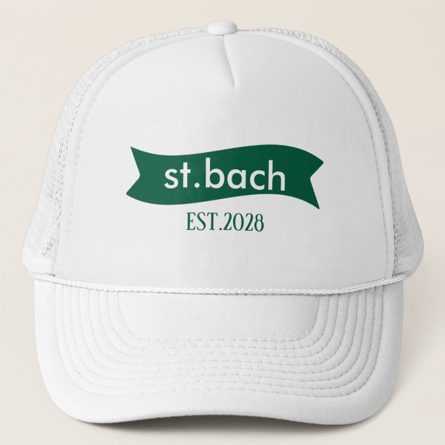 Boné Personalizado Seu Próprio logotipo E Texto Moderno (Frente)