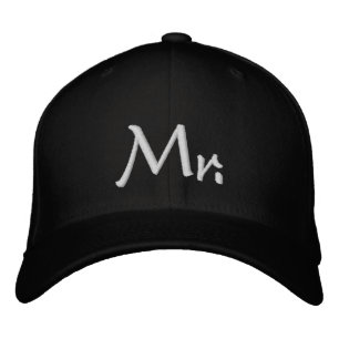 Boné personalizado Sr. Baseball - Estilo bordado