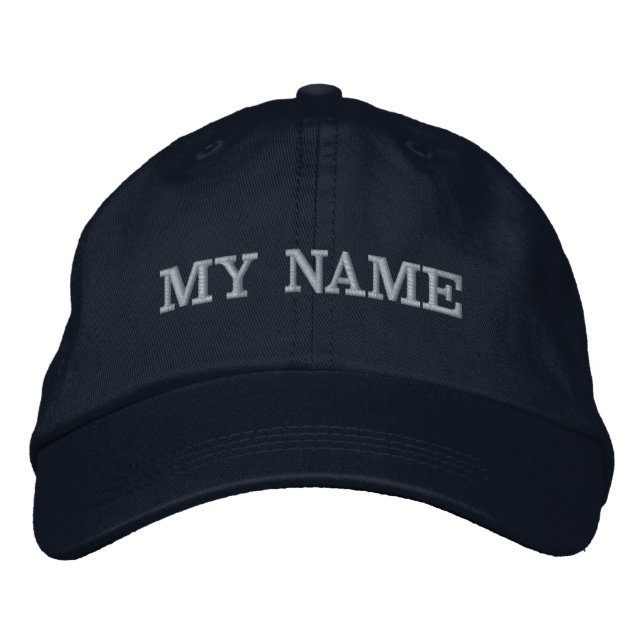 BONÉ PERSONALIZAR MEU NOME (Frente)
