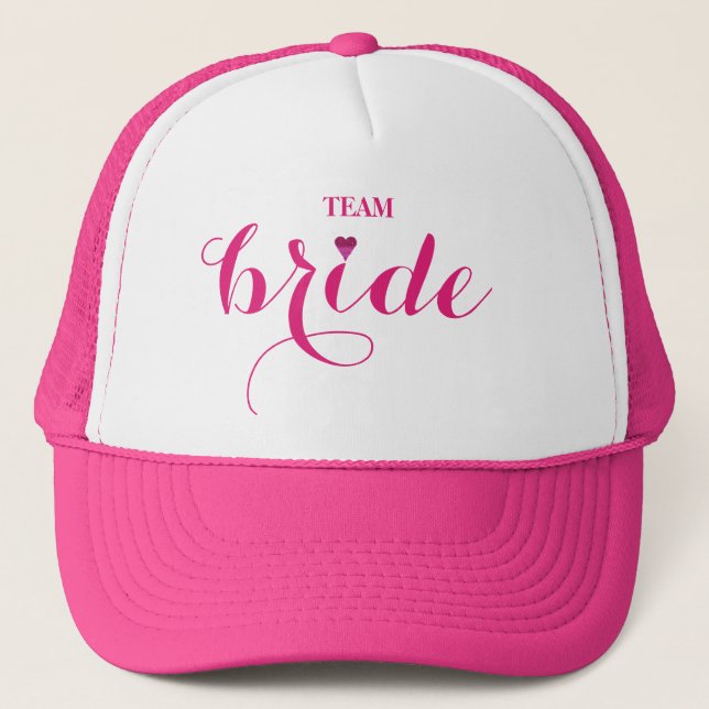 Boné Personalizar o Bride de Equipe Personalizado (Frente)