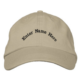 Boné Personalize Insira o Seu Nome Texto Personalizado